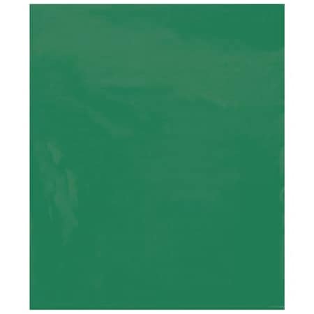 Bsc Preferred 15 x 18'' - 2 Mil Green Flat Poly Bags, 1000PK BUY04001305